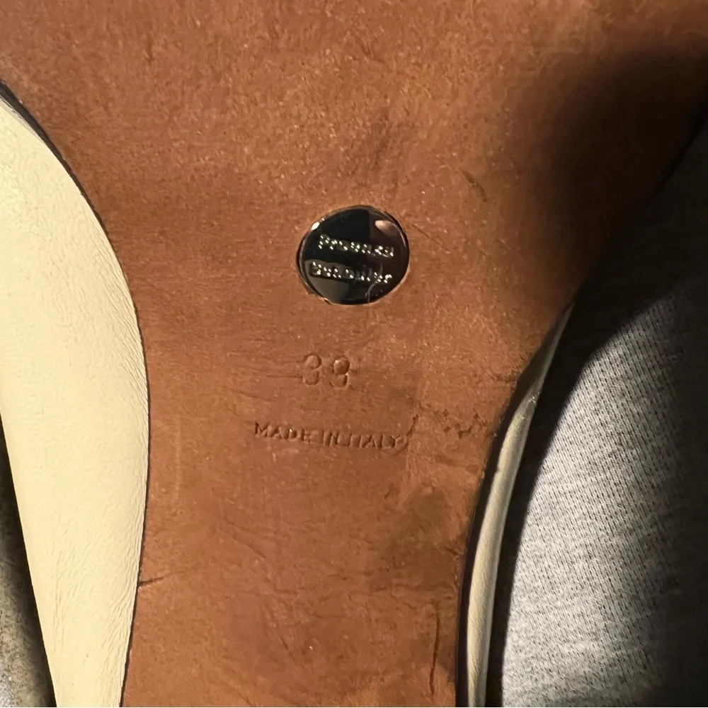 Proenza Schouler Women's Cream Mules - Picture 5 of 6